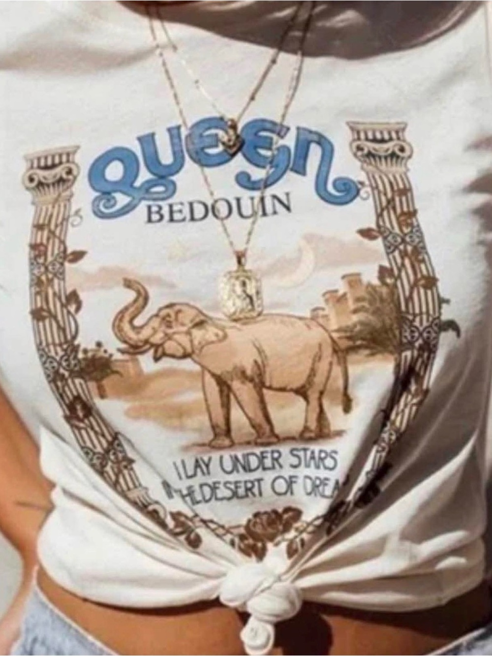 VHTF SPELL QUEEN BEDOUIN T-SHIRT